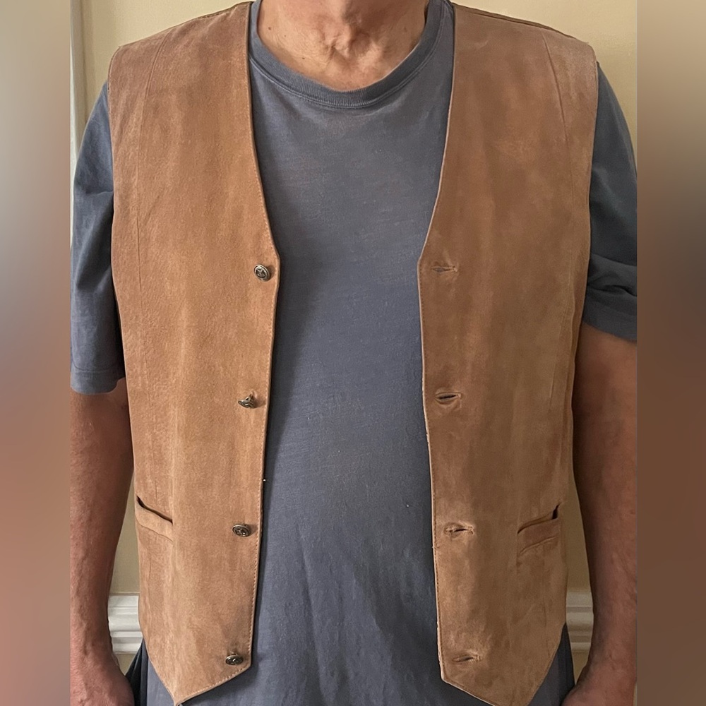 Suede Vest